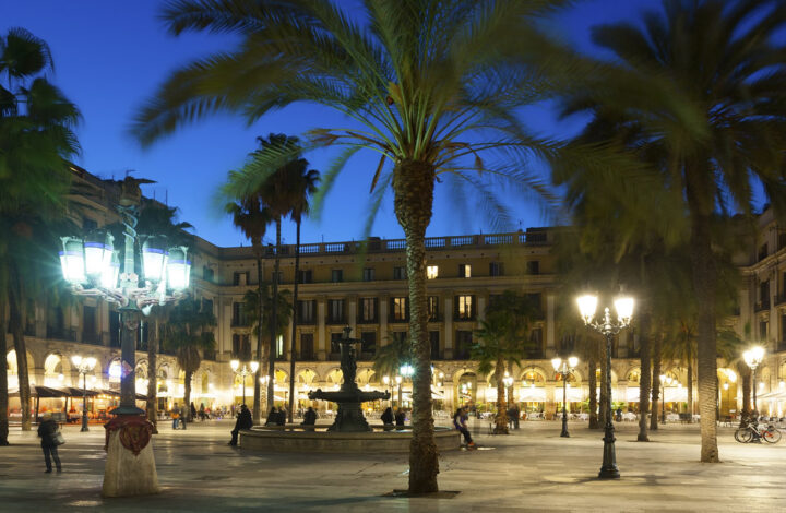 La Plaza Real, Barcelona